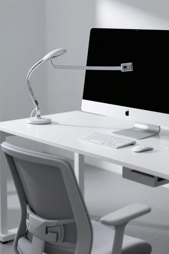 ergonomic eye to screen distance