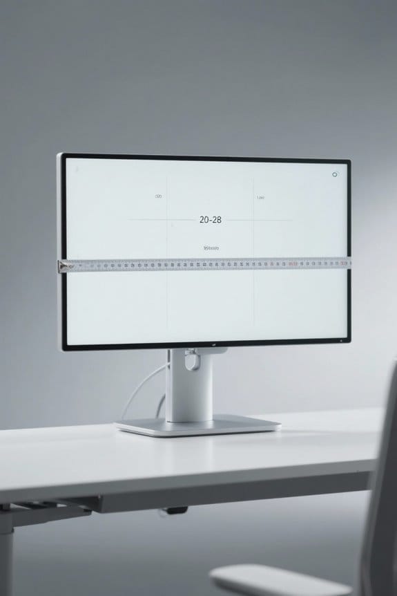ideal screen viewing distance