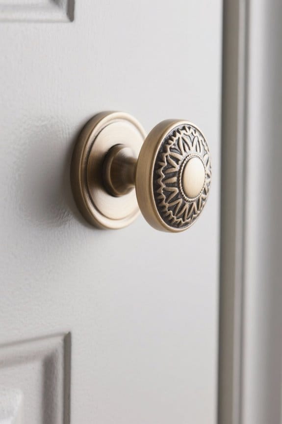 stylish bathroom cabinet knobs